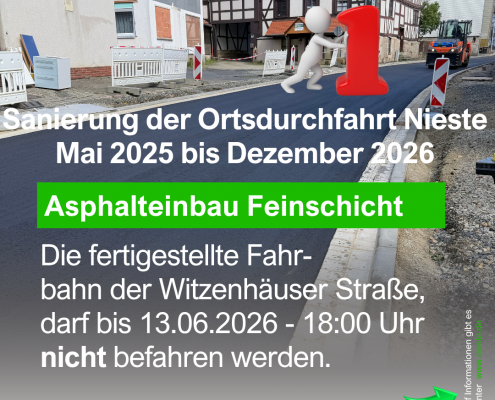Befahrung Asphalt