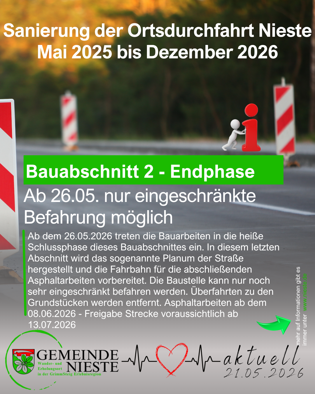 Eingeschränkte Befahrung